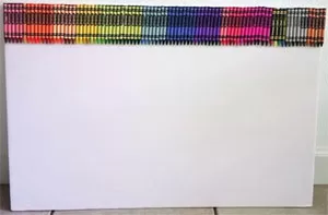 Melted Crayon Art Instructions