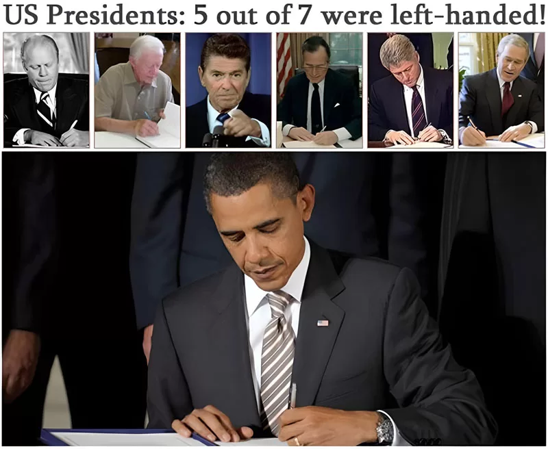 Left-Handed Presidents