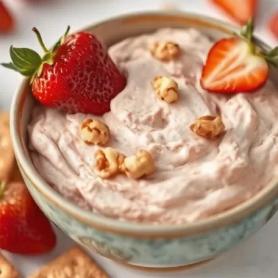 Strawberry Cheesecake Dip Recipe: Perfect Appetizer & Dessert