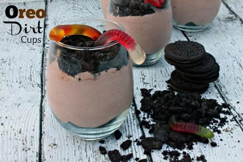 Oreo Dirt Cups Recipe