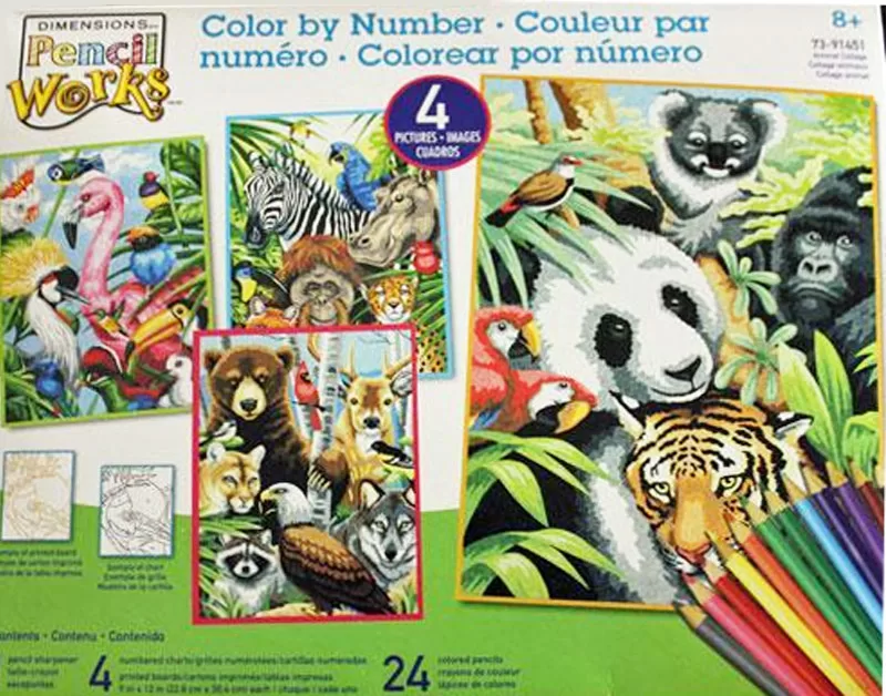 Color By Number Kit