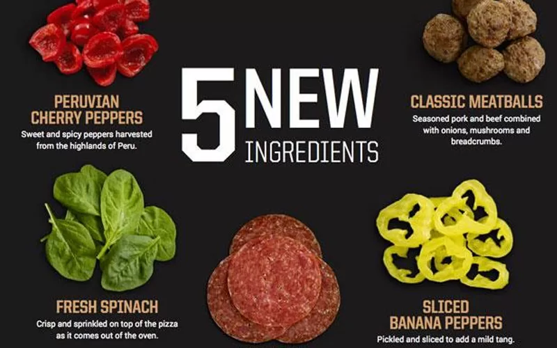 5 New Ingredients