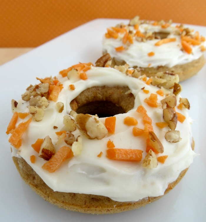 Baked Carrot Cake Donut Recipe
