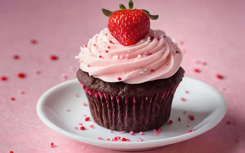 Strawberry Cupcakes