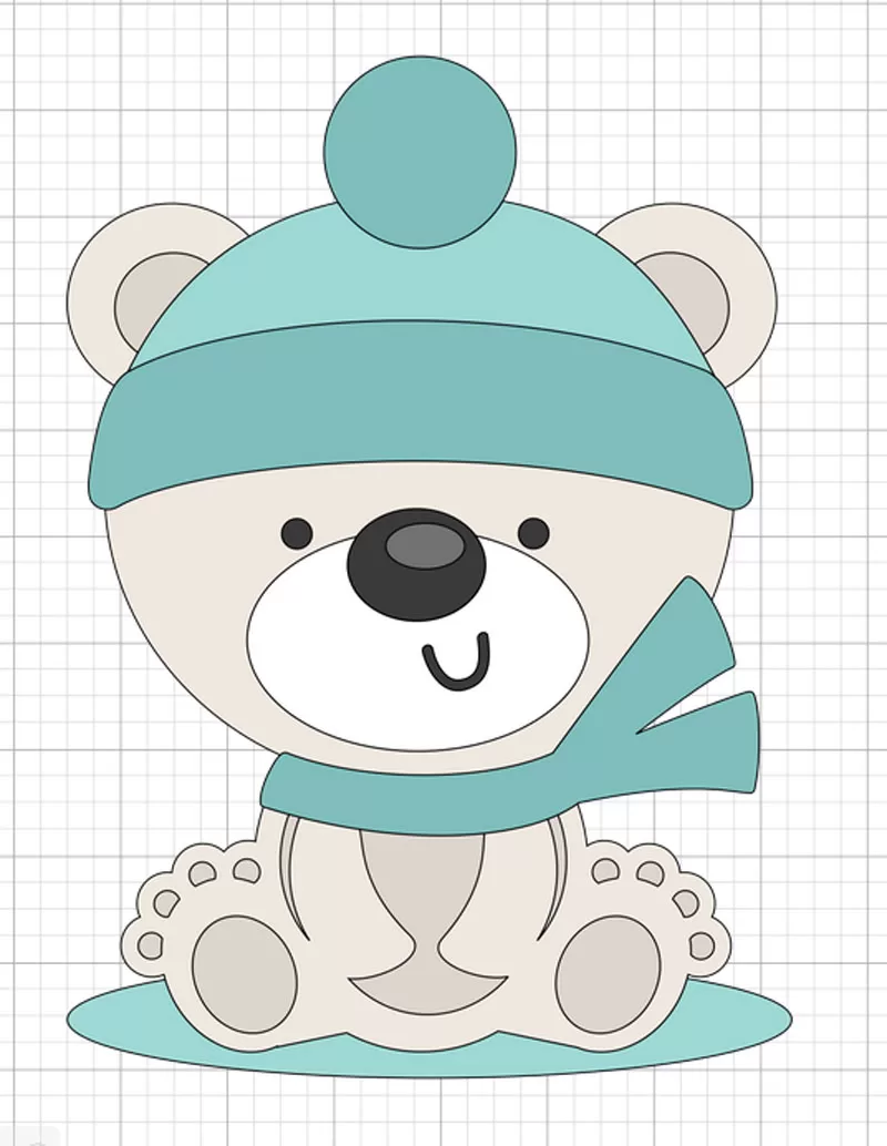 polar bear design