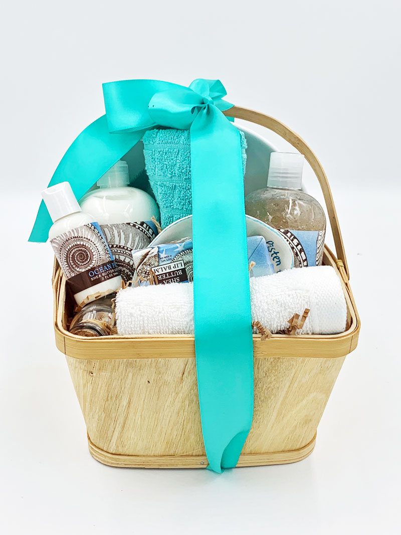 Beach Themed Gift Basket